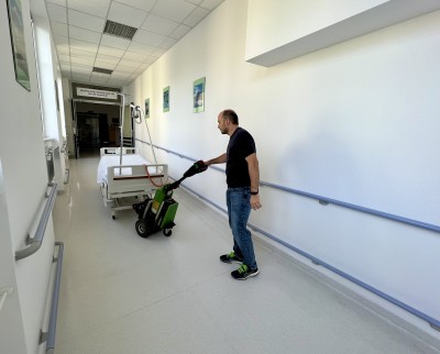 Pacienty písecké nemocnice převáží tahač